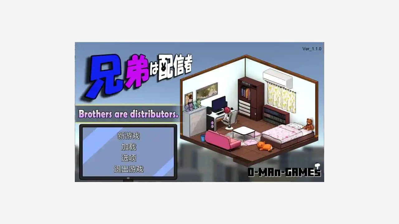 主播兄弟NTR二人 主播兄弟NTR二人中文版下载与动态官方中文版说明 封面图
